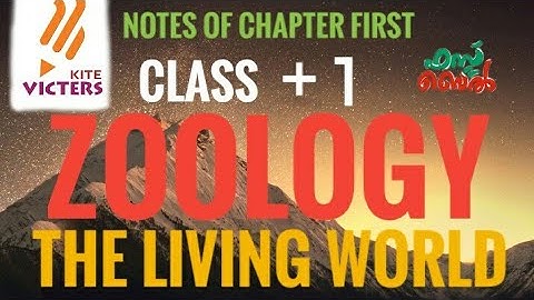 plus one +1 2020 zoology first chapter notes based kite victers channel