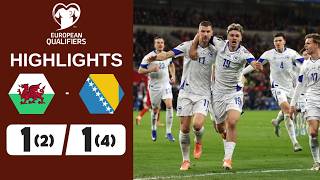 Wales vs Bosnia-Herzegovina | 1-1 (PENGADUAN 2-4) | Cuplikan Pertandingan | Kualifikasi Piala Dunia 2026