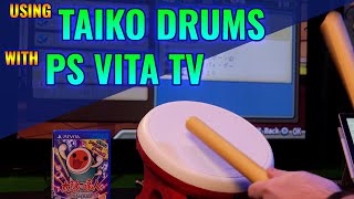 Using Taiko Drums on the PlayStation Vita TV! - Drum Master V