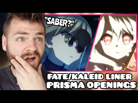 First Time Reacting to "FATE/KALEID Liner Prisma Illya Openings (1-4)" | ANIME REACTION