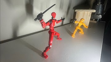 T13 vs Klikbot || Stop Motion