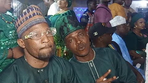 ARRIVAL OF PASUMA OGANLA OLAOMO 1 WITH MC OLUOMO KOKO ZARIA AT ALH OLUWATOYIN BURIAL