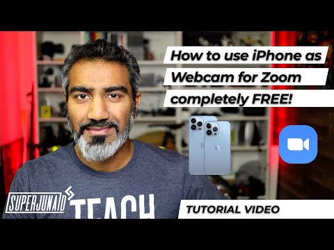 How to use iPhone as Webcam on Zoom Calls using your Mac