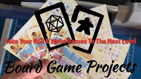 Take Your Roll & Write Games To The Next Level - Board Game Projects How-to
