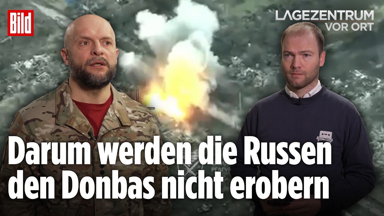 Ukraine-Oberst erklärt Strategie für 2026 | BILD-Lagezentrum VOR ORT