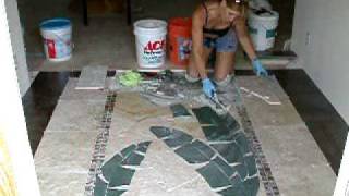 Tile Mural Installation: Sexy Tile Installer,Hawaii