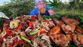 ส้มตำปูนา ปีกไก่ย่าง ผักหมี่หอมๆ-26-10-2026-