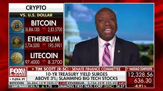 Senator Tim Scott Talks Biden Admin’s Failure of Economic Leadership on Fox Business Wealth