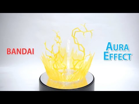 [3D SPIN] 반다이 피규어라이즈 이펙트 오라 이펙트 (옐로우&블루) / BANDAI FIGURE-RISE EFFECT AURA EFFECT (YELLOW & BLUE)
