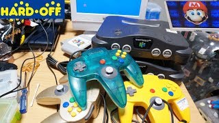 ハードオフのジャンクで集めた64は動くのか？！動作確認動画 任天堂64 レトロゲーム