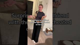 He SURPRISED his girlfriend with the guy she‘s cheated on him with 💔
