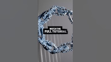 Growth and material transition - Cinema4D tutorial. #cinema4d #mograph #tutorial