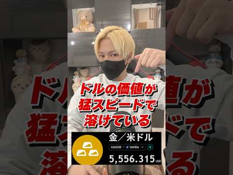 ドル崩壊の足音。米国株ホルダーが今すぐ「盾」を持て！ #gold