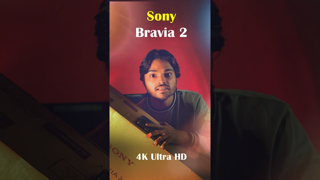 Unboxing Sony Bravia 2 M2 43" 4K Ultra HD Google TV. #sonybraviatv #unboxing #4ktv #tech