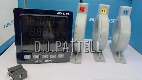 MFM 13 M1 WITH 250AMP MULTI FUNCTION METER MULTISPAN