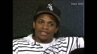 Unseen Footage Eazy-E Talks F*ck The police Song, Rodney King Beating LA Riots and FBI Letter 1992