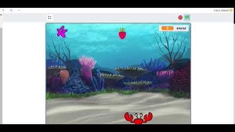 🦀 CRAB GAME USING SCRATCH 🦀