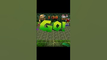 Pogo Painter Map in CRASH BASH PS1