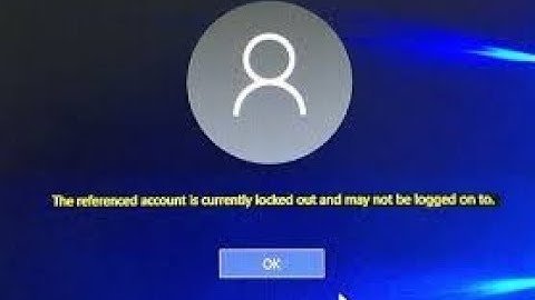 Account Lockout issue