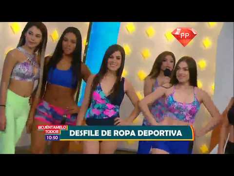 Sexy Desfile de Ropa Deportiva