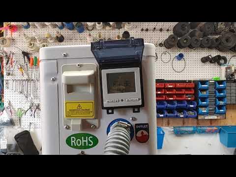 FibroPool FH135 Toggle Between Fahrenheit and Celsius on the Display