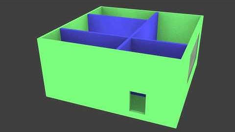 Simple house 3D model from CGTrader.com