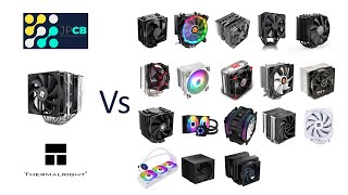 Thermalright Phantom Spirit 120 Vs Deepcool AK620 and Many More