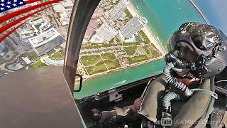 【F-35戦闘機のアクロバット･デモ飛行】コックピット映像満載！(F-35デモンストレーション･チーム)