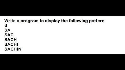 Write a program in Qbasic to Display following pattern