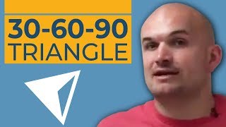 How do we determine the relationships of a 30 60 90 triangle