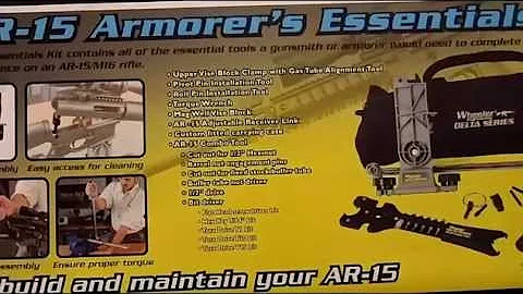 AR-15 M16 Gunsmith Tools | Gun Repair Kit | Wheeler Delta Series