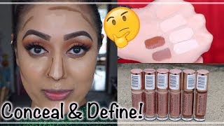 Review & Demo New Makeup Revolution Conceal & Define Concealers