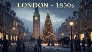 A Walking Tour Of Victorian London At Christmas 1850S