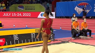 Ana Peleteiro (Spain) | Triple Jump | World Indoor 2022