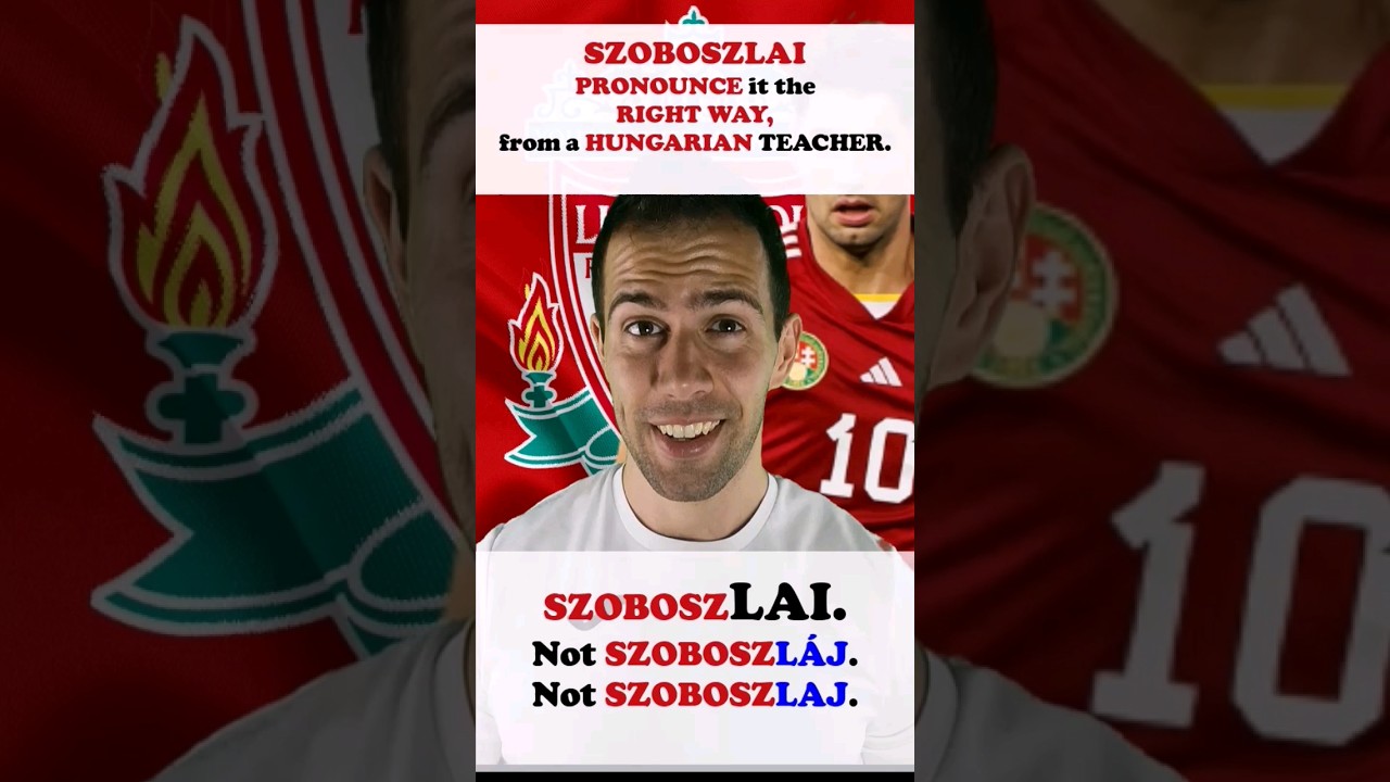 How to pronounce SZOBOSZLAI the RIGHT WAY | HUNGARIAN teacher EXPLAINS | NEVER Make This MISTAKE
