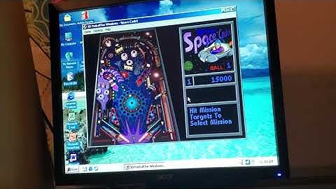 Nostalgic Windows 98 Vintage 3D Pinball