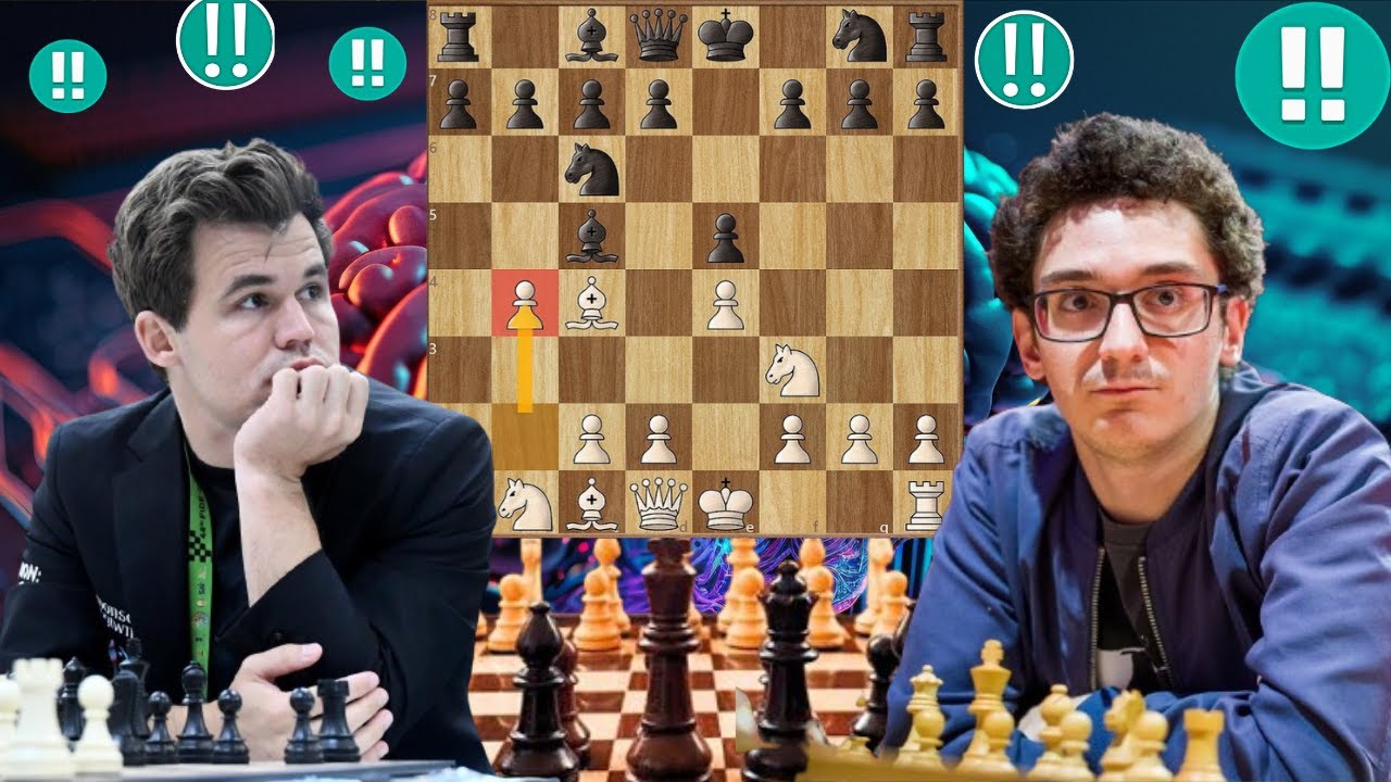 Importent Chess Game :06 By Magnus Carlsen vs Fabiano Caruana - YouTube
