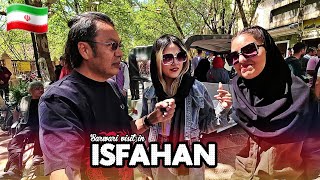 IRAN, Walking in Isfahan City \u0026 Exploring Irani Street Foods