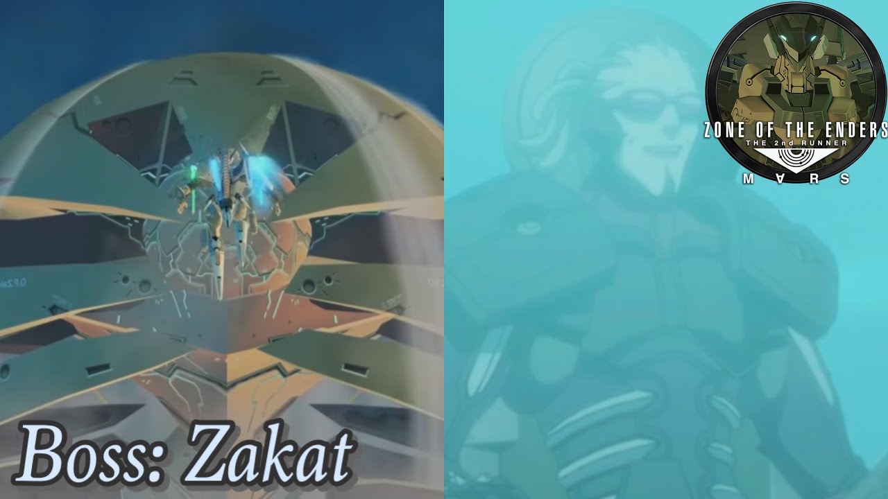 ZONE OF THE ENDERS THE 2nd RUNNER : M∀RS - Zakat Boss Fight - YouTube