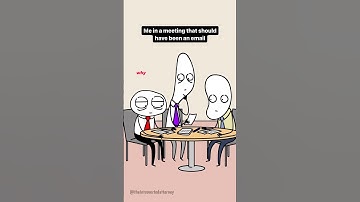 Meetings that Should Be Emails | Corporate Humor | Introverted Attorney Short