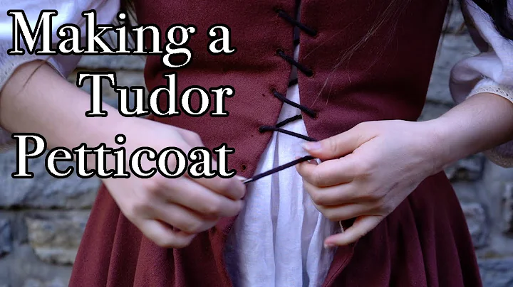 Making a Tudor Petticoat | Renaissance Pre Corset and Stays Foundation Garment