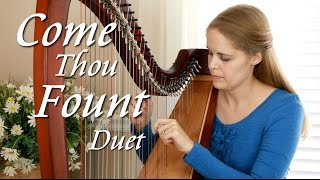 Come Thou Fount of Every Blessing, Harp & Flute Duet, arr. by Jodi Ann Tolman