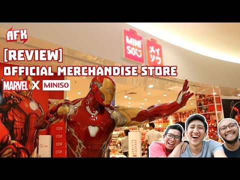 Keren!! Review Official Marvel Merchandise Store pertama di Jakarta! [MINISO, Senayan City]. 