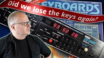 German KB-Magazin/Oktober 1985 (EP.11) featuring the KORG DW8000/EX8000 Synthesizer