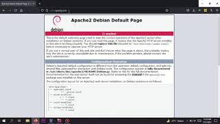 INSTALL DAN KONFIGURASI WEB SERVER DI LINUX DEBIAN 9 DENGAN VMWARE