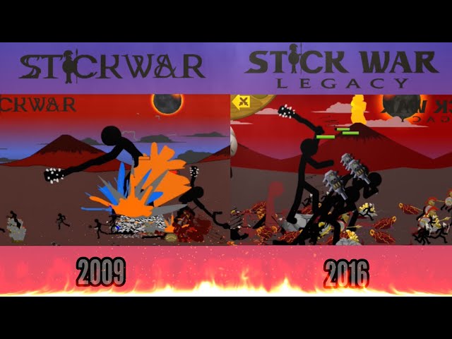 Stick War Vs Stick War: Legacy Ending Comparison class=