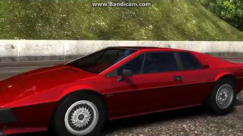 TDU2 Lotus Esprit S3 new performance both directions of the road