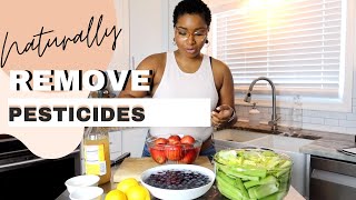 How to wash fruits and vegetables to remove pesticides | 4 Ways to Remove Pesticides Naturally