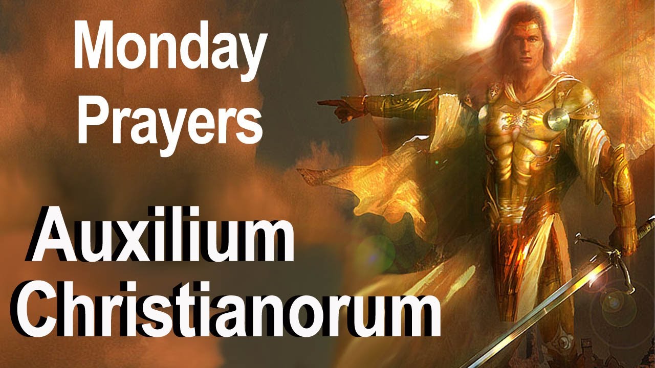 Watch Auxilium Christianorum - Monday Deliverance Prayers for Use By the Laity - Fr Chad Ripperger Video on YouTube Watch Auxilium Christianorum - Monday Deliverance Prayers for Use By the Laity - Fr Chad Ripperger Video on YouTube
