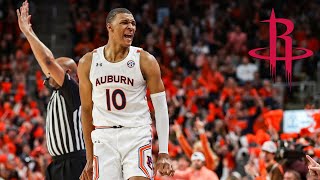 "Welcome to Houston" | Jabari Smith Auburn SF Highlights